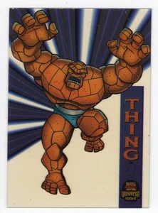 1994 Skybox Marvel Universe 5 THING Suspended Animation Acetate #7 - Picture 1 of 2