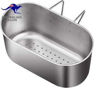Stainless Steel Sink Strainer Basket - Multifunctional Food Catcher for Kitchen - Picture 1 of 12