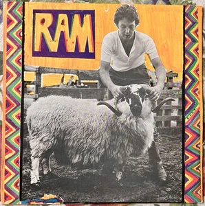 Paul McCartney Ram Israel Parlophone Apple LP 1971 Original Beatles - Picture 1 of 6