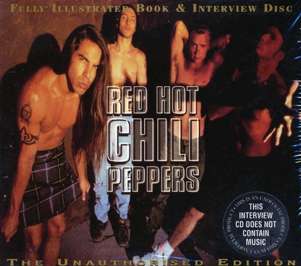 Red Hot Chili Peppers Fully Illustrated Book And Interview Disc - Image 1 of 1