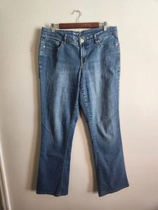 Jeans denim Style & Co. donna taglia 10 controllo pancia stivali moderni gamba design curvy - Foto 1 di 5