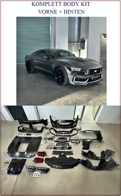 KOMPLETT BODY KIT MIT ALLER BELEUCHTUNG FÜR FORD MUSTANG 2018 - 2024 DARK HORSE - Bild 1 von 4