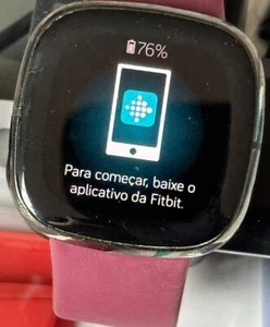 Fitbit Sense Carbon Graphite Smartwatch (GPS, Herzfrequenzmessung) - Bild 1 von 3