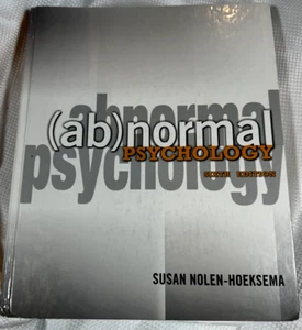 Abnormal Psychology, Yale Univ. Susan Nolen-Hoeksema, Good, Hard Cover, 6th ed., - Picture 1 of 8