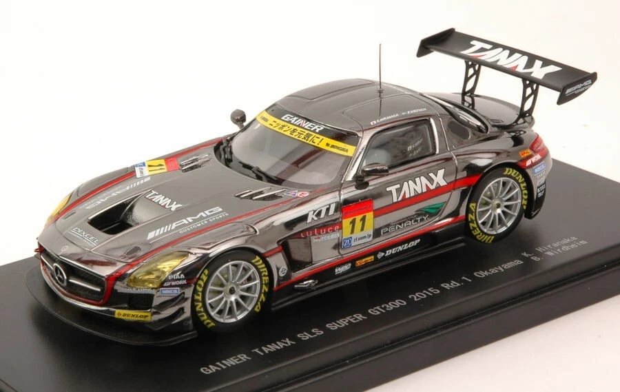 MERCEDES SLS N.11 SGT300 OKAYAMA 2015 K.HIRANAKA-B.WIRDHEIM 1:43 - Immagine 1 di 1