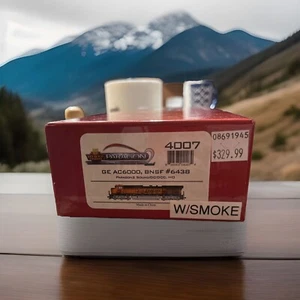 1:87 Scale Broadway Limited Paragon 2 W/ Smoke Unit BNSF 6438 DCC. Brand New OOP - Picture 1 of 4
