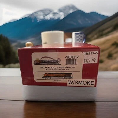 1:87 Scale Broadway Limited Paragon 2 W/ Smoke Unit BNSF 6438 DCC. Brand New OOP - Image 1 of 4