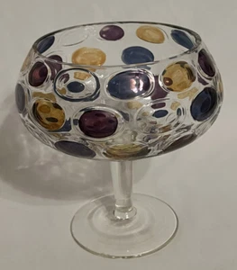 Vintage Nemo Glass Capote Candy Dish Borske Sklo Max Kannegieser Czechoslovakia - Picture 1 of 9