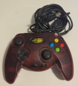 XBox Mad Catz Controller Clear Burgundy Control Pad 2003 - Model 4516 - Picture 1 of 1