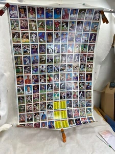 Topps Baseball Karten 1990 Uncut Full Sheet MIT 1991 CHECKLISTE - Bild 1 von 10