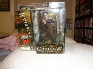McFARLANE TOYS MOVIE MANIACS SERIES 7 THE TEXAS CHAINSAW MASSACRE LEATHER FACE - Picture 1 of 3
