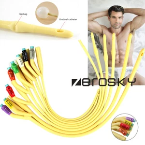 Double-hole Silicone Penis Plug Long Stretcher Urethral Dilator Sound Plug - Picture 1 of 20