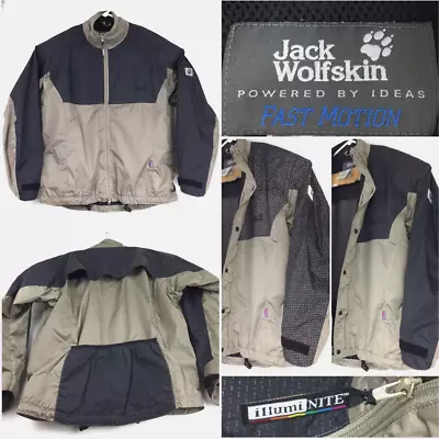 Chaqueta reflectante ventilada Jack Wolfskin para hombre grande (48 pulgadas en el pecho) marrón illumiNITE Foto 1 de 4