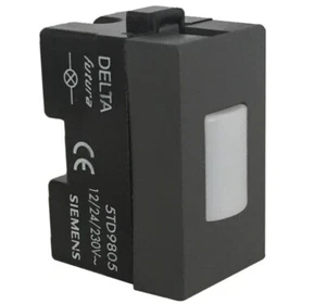 Portalámparas Indicador Blanco Siemens 12/24/230V Delta Futura 5td9805 Fruta - Imagen 1 de 2