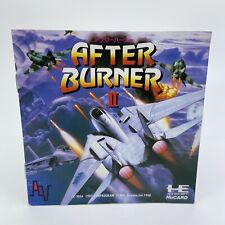 Notice Sega PC Engine Nec HuCard After Burner II 2 Très Bon État Rare