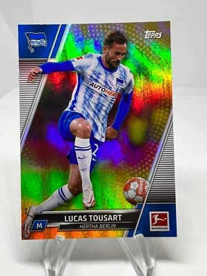 2021-22 Topps Bundesliga Gold Foil /50 Lucas Tousart #11 - Image 1 of 2