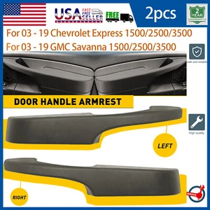 New Inner Door Pull Handle Armrest LH & RH For Chevy Express Van Savana 2003-19 - Picture 1 of 12