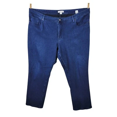 Pantalones de mezclilla elásticos Coldwater Creek Blue Jeans Plus 22W 45 x 27 22 oscuros para mujer  Foto 1 de 4