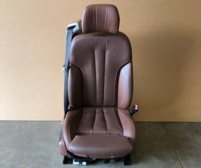 13 14 15 BMW F06 F12 F13 650i asiento de pasajero delantero derecho M Sport marrón 1486 OEM Foto 1 de 4