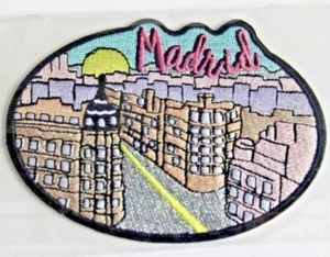 NEW Stoney Clover  Lane MADRID Spain DESTINATION TRAVEL Sticker PATCH Embroidery - Picture 1 of 3