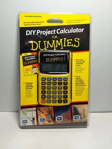 DIY Project Calculator For Dummies #8509-Durable and Fast Accurate Estimates-NEW - Picture 1 of 2