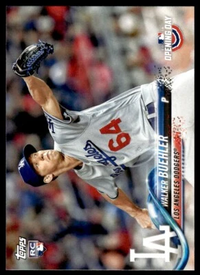 2017 Topps Opening Day Walker Buehler - Tulsa Drillers #162 - Image 1 of 2