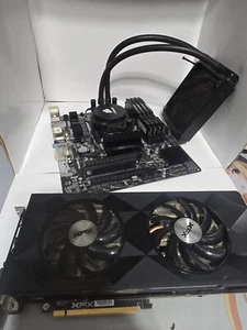ASRock 970M Pro3 DDR3 AMD M-ATX Motherboard With Cpu Cooler, Graphics Card ,Cpu, - Picture 1 of 10