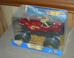 HOT WHEELS MONSTER JAM IRON MAN 1:24 - Picture 1 of 2