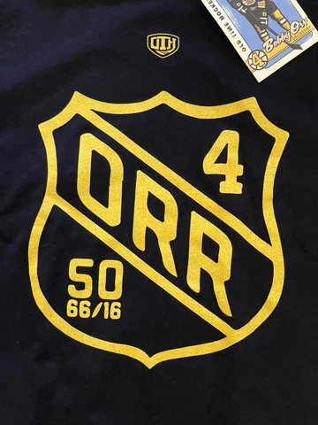 Bobby Orr Collection T-Shirt Old Time Hockey NWT Cover