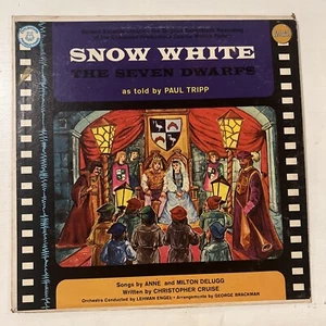 Snow White and the Seven Dwarfs Vinyl LP165 Golden Records VG/VG - Picture 1 of 8