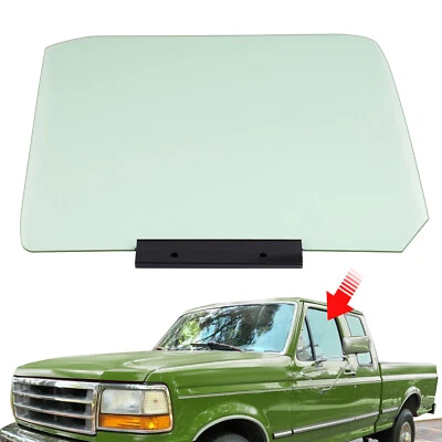 For Ford F150 F250 F350 Bronco 1987-97 Door Window Glass Front Driver Left Side Foto 1 de 4