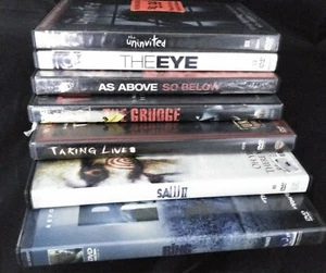 Lot 7 Horror DVD Saw 2, Taking lives, Uninvited, Eye, Ring, Grudge, Above Below - Bild 1 von 12