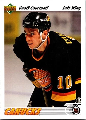 1991-92 Upper Deck - #467 Geoff Courtnall - Image 1 of 2