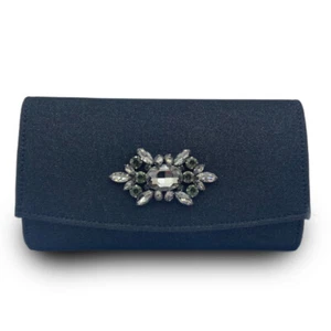 Bolso clutch Melita Ulla con detalle de diamante - Imagen 1 de 12