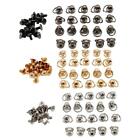 20 set decorative rivets jewelry rivets leather rivets, belt screws rivets for