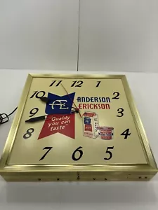 Anderson Erickson Dairy Co Products Advertising “Clock Quality You Can Taste “ - Picture 1 of 12