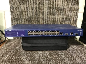 NetGear FS726TP ProSAFE 24 Port 10/100 Mbps Smart Switch w/ 2 Gigabit Ports, PoE - Picture 1 of 13