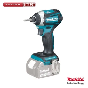 Makita DTD154Z 18V LXT Li-ion inalámbrico 1/4" sin escobillas cuerpo de atornillador de impacto solamente - Imagen 1 de 4