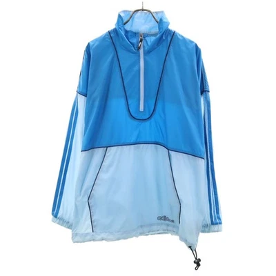 adidas 80s Silver Tag Vintage Half zip Windbreaker L-O Descente pullover Men's - Image 1 of 4