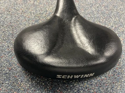 Cojín de bobina para bicicleta Schwinn asiento de turismo Cionlli sillín negro 10" adulto  Foto 1 de 4