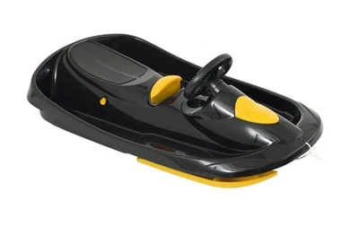 Hamax Sno Action Schlitten, schwarz Bobschlitten Lenkbob Rennrodel Rennschlitten - Bild 1 von 3