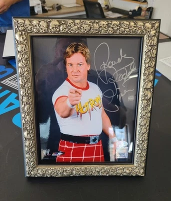 Rowdy Roddy Piper Autographed 8x10 Photo WWE, JSA Certified - Image 1 of 4