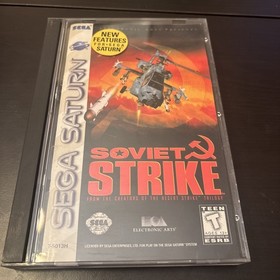 Soviet Strike - Sega Saturn - Complete - Tested - Authentic