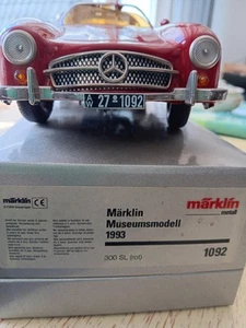 Märklin 1092 Mercedes 300 SL Rot Flügeltürer - Museum 1993 - Bild 1 von 3