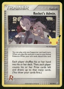 Pokemon Tcg Rocket's Admin. #86 Pokemon Celebrations NM - Picture 1 of 2