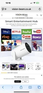 Vision Beam- Home Theater Projector MASSIVE SAVING GRAB YOURSELF A BARGAIN - Picture 1 of 12