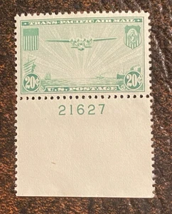 Numero targa singolo Stati Uniti Sc# C21 - MNH - Foto 1 di 2
