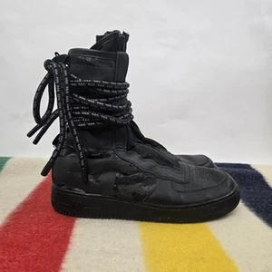 Nike SF Air Force 1 High Black Gray Size 11.5  Sneakers High Top Zip - Picture 1 of 7