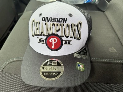 Philadelphia Phillies Division Champions Hat Cap 2025 Adjustable 9Seventy - Image 1 of 3