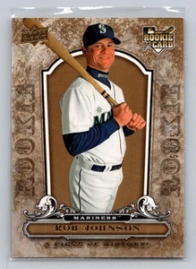 2008 Upper Deck A Piece of History #144 Rob Johnson - Picture 1 of 2